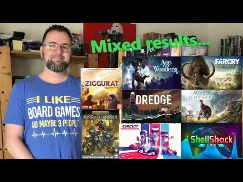 Josh Yaks about a bunch of video games while going over games played in March 2025