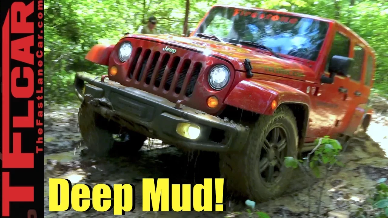 Getting Muddy in Jeep Wranglers in Virginia: Firestone Destination M/T2 Tire Review