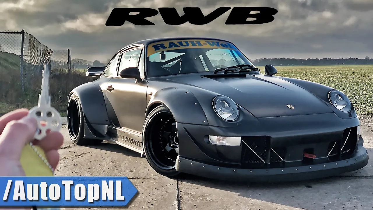 PORSCHE 993 RWB "SINGER FROM HELL" REVIEW on ROAD & AUTOBAHN by AutoTopNL