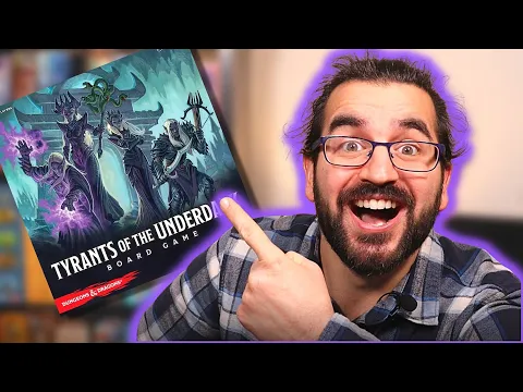 TYRANTS OF THE UNDERDARK BOARD GAME REVIEW | Dungeons and Dragons Board game