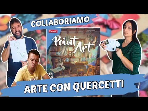 Point Art, Partita Completa al gioco da tavolo coi chiodini Quercetti con un vero esperto di Arte