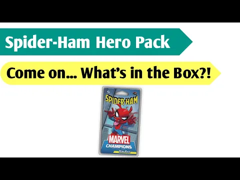 Spider-Ham, Spider-Ham: An Unboxing of Marvel Champions Spider-Ham Hero Pack