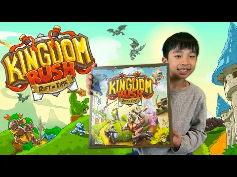 Kingdom Rush: Rift in Time Unboxing | Cooperative Medieval Strategy Game for Kids