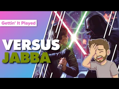 Star Wars The Deckbuilding Game Leaders Variant Versus Jabba the Hutt | Playtesting