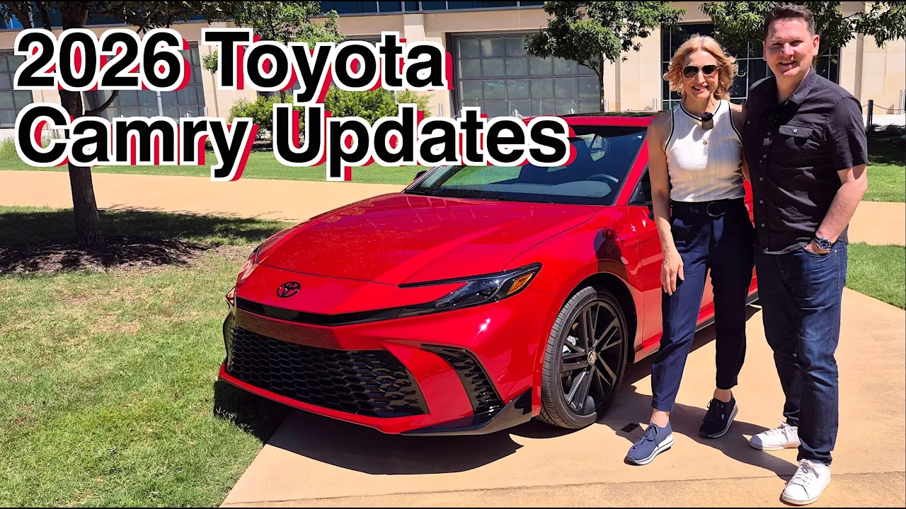 New trim for Camry // 2026 Toyota Camry updates