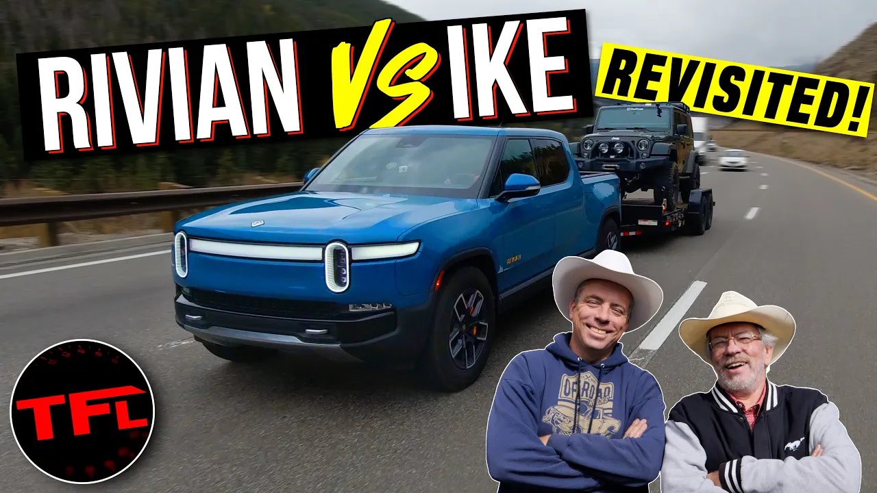 Ike Gauntlet: The UPDATED Rivian R1T Takes on the World's Toughest Towing Test!