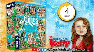 Cities en 4 minutos [Juego de Mesa / JcK / Devir]