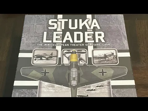 Stuka Leader (DVG) - Unboxing and Overview of Gameplay