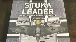 Stuka Leader (DVG) - Unboxing and Overview of Gameplay