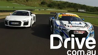 Hot Laps in the Audi R8 Road and Track Car | Drive.com.au