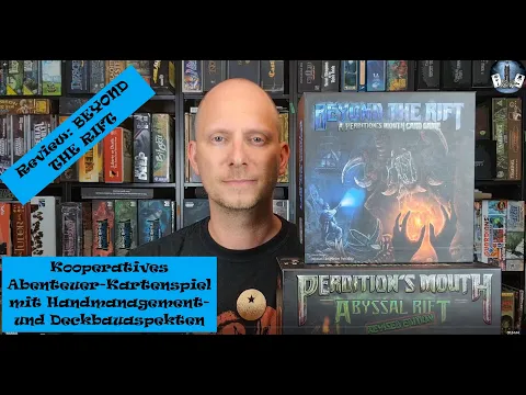 Review: BEYOND THE RIFT - das Perdition's Mouth Abenteuer-Kartenspiel von Dragon Dawn Productions