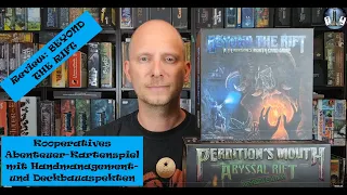Review: BEYOND THE RIFT - das Perdition's Mouth Abenteuer-Kartenspiel von Dragon Dawn Productions