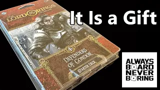 Defenders of Gondor Starter Deck Expansion Unboxing & Review for The Lord of the Rings The Card Game