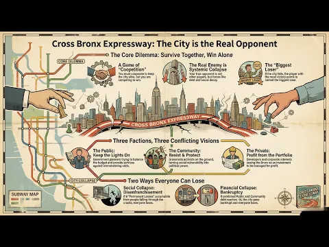 Cross Bronx Expressway by GMT - Player Parasites and Hosts: Meanest Negotiation Game I ever Played