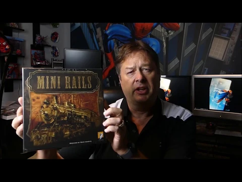 Mini Rails Board Game Demo / Learn to Play - Gencon 2017