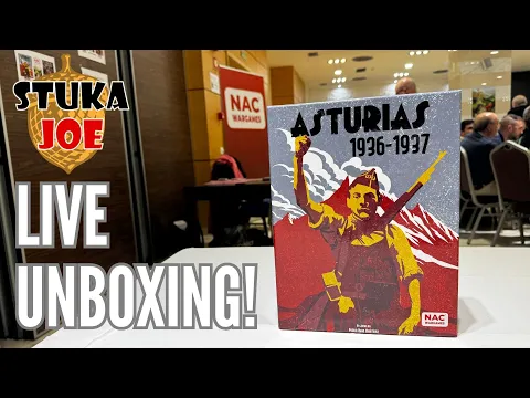 Live Unboxing of Asturias, 1936-1937 at the 9th Bellota Con