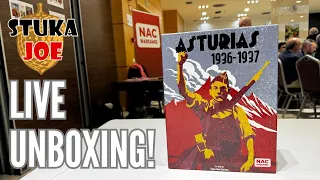 Live Unboxing of Asturias, 1936-1937 at the 9th Bellota Con
