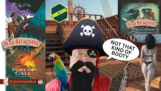 Dead Reckoning: Port Of Call + Sea Dogs Expansion 3 - A Boardgamechuck Unboxing