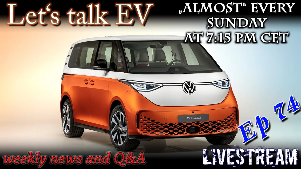 (live) Let's talk EV - Would you buy a 75.000 Euro VW Id Buzz?