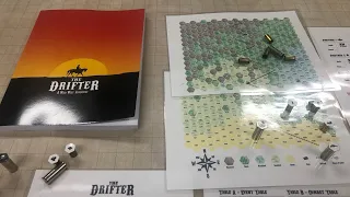 The Drifter Solo RPG/HexCrawl (saddle up to hear my first impressions)