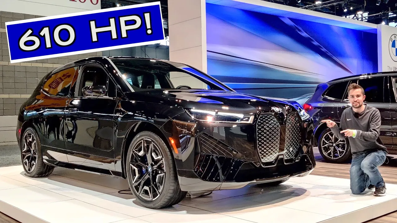 Is the NEW 2023 BMW iX M60 Better than Tesla Model X Plaid?? | First Look Review CAS 2022