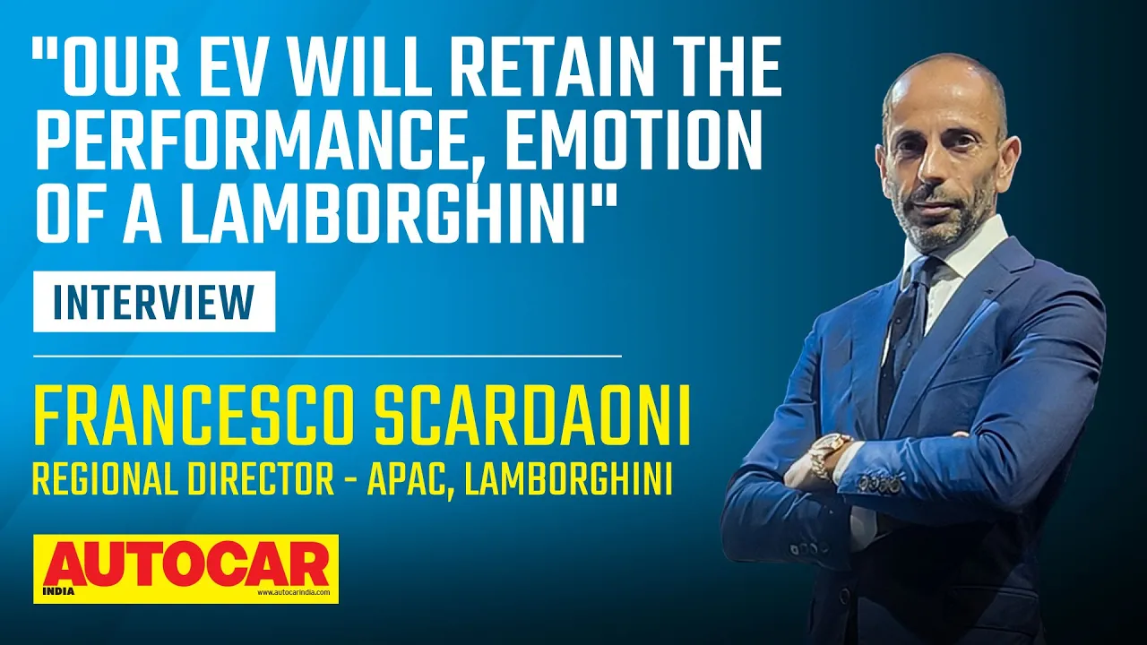 Lamborghini Urus SE launched, EV future, and more Francesco Scardaoni | Interview | Autocar India