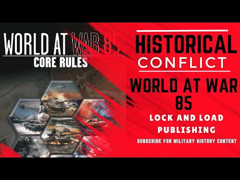 World at War 85 Storming the Gap Intro and Basic Direct Fire Example (4K, 2025) #boardgames
