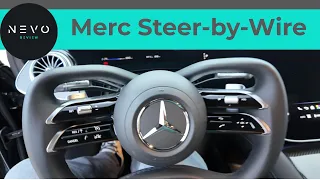 Mercedes-Benz EQS Steer-by-Wire & Yoke Steering Wheel