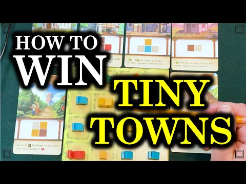 How To Win Tiny Towns | Strategy, Tips, Guide