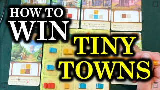 How To Win Tiny Towns | Strategy, Tips, Guide