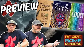 Aiye + LOOM + Dragon Scrolls Preview | 3 GREAT Games in 1 campaign!