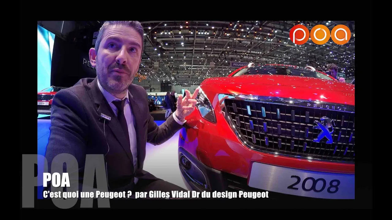 Nouveau Peugeot 2008 restylé par Gilles Vidal, directeur design Peugeot - Salon de Genève 2016 20/20