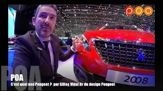 Nouveau Peugeot 2008 restylé par Gilles Vidal, directeur design Peugeot - Salon de Genève 2016 20/20