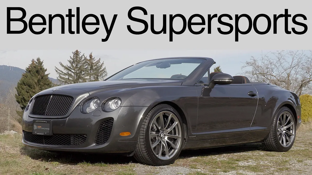 Bentley Continental Supersports // The 600 plus HP Grand Tourer