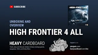 High Frontier 4 All unboxing by Heavy Cardboard