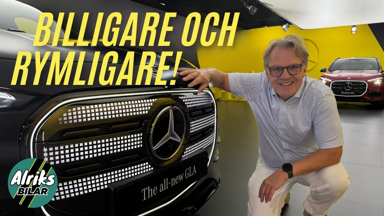 Bättre än CLA? Jag har tittat på nya eldrivna Mercedes GLA