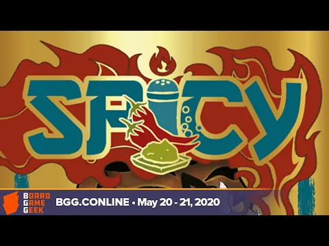 Spicy - game overview at BGG.CONline May 20-21, 2020