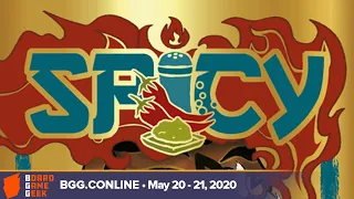 Spicy - game overview at BGG.CONline May 20-21, 2020