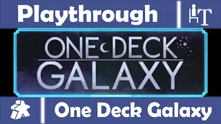 One Deck Galaxy Board Game - Solo Playthrough
