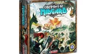Boardgame Night ; We play Champions of Midgard
