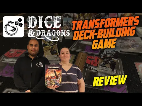 Dice and Dragons - Transformers Deck Building Game Review