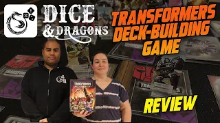 Dice and Dragons - Transformers Deck Building Game Review