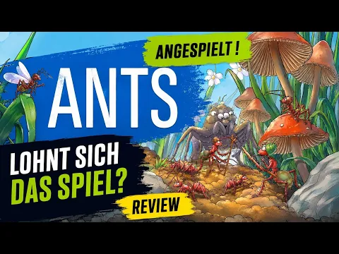 ANTS / Die Ameisen von Amyra | Angespielt & Review | Kleine Ameisen - Große Strategie :-)