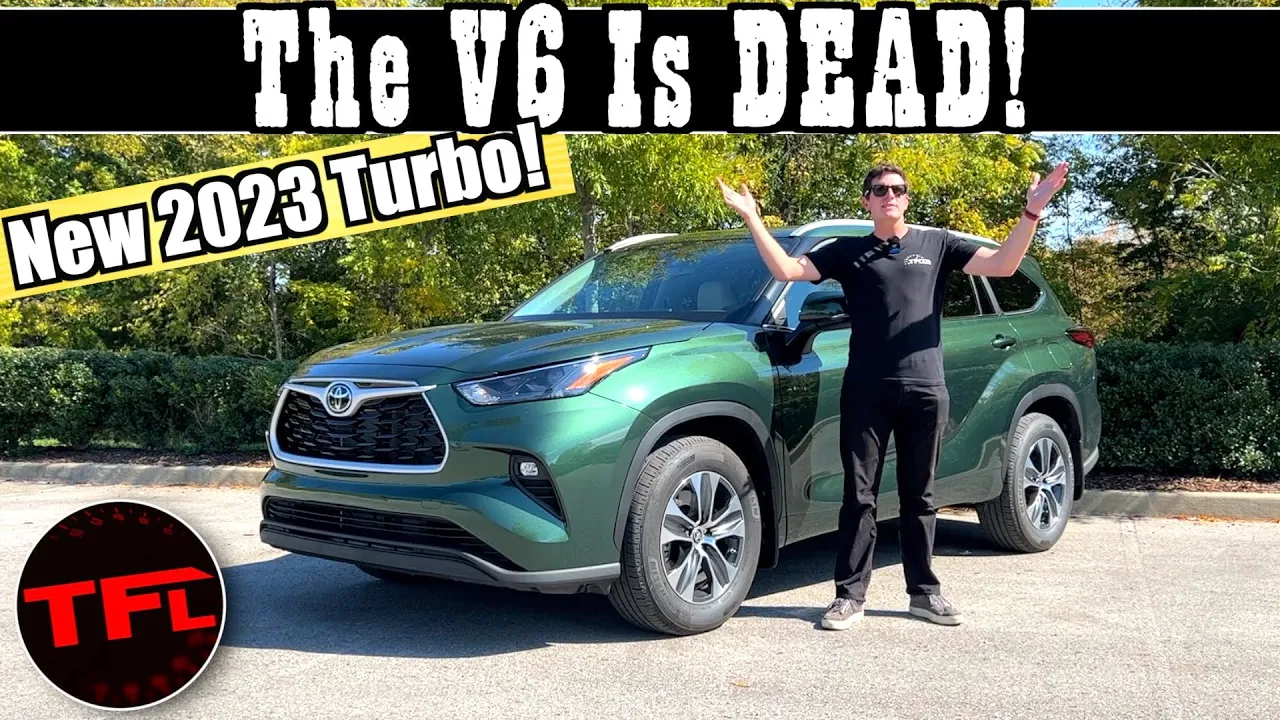 A TURBO in a Highlander!? The New 2023 Toyota Highlander Brings Big Changes!
