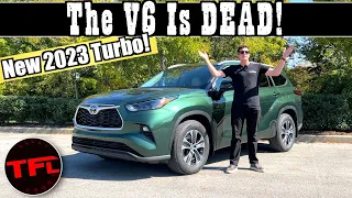A TURBO in a Highlander!? The New 2023 Toyota Highlander Brings Big Changes!