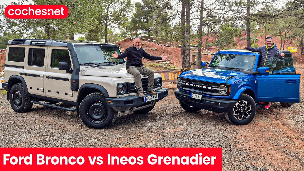 Ford Bronco vs Ineos Grenadier | Comparativo / Test / Review en español | coches.net