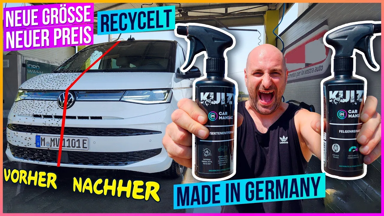 Kuizy Car Maniac 2.0: Wohl nachhaltigste & stärkste KFZ Reinigung!