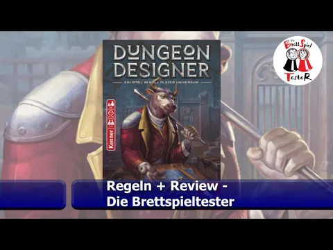 Dungeon Designer von Pegasus Spiele - Regeln + Let´s Play + Review - Brettspiel-Die Brettspieltester