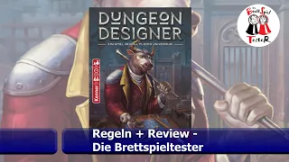 Dungeon Designer von Pegasus Spiele - Regeln + Let´s Play + Review - Brettspiel-Die Brettspieltester