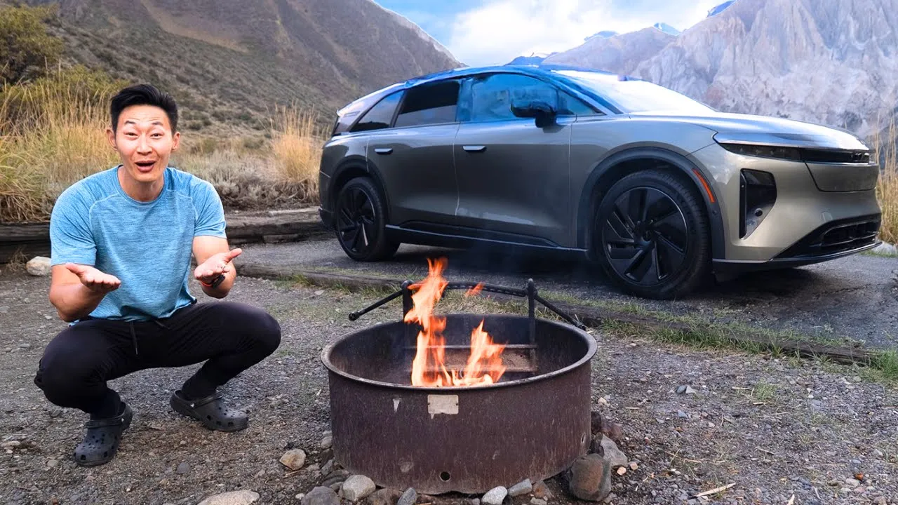 I Tried Camping with the Lucid Gravity...